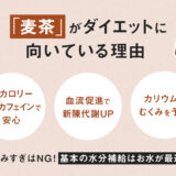 【保存版】麦茶のデメリットは？ダイエット中でも大丈夫？