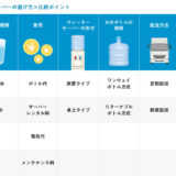 【保存版】ウォーターサーバーの選び方とは？