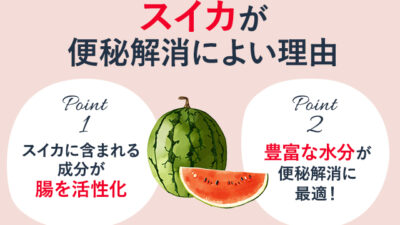 スイカが便秘に効くのにはどんな理由があるの？