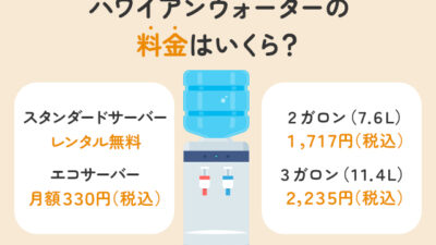 【保存板】ハワイアンウォーターの料金はいくらくらい？