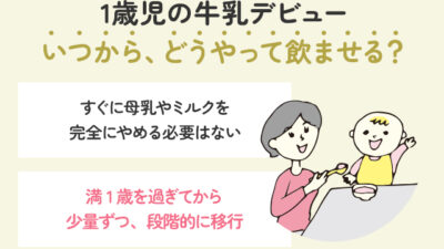 1歳児の牛乳デビューはいつ？適量と注意点を徹底解説！