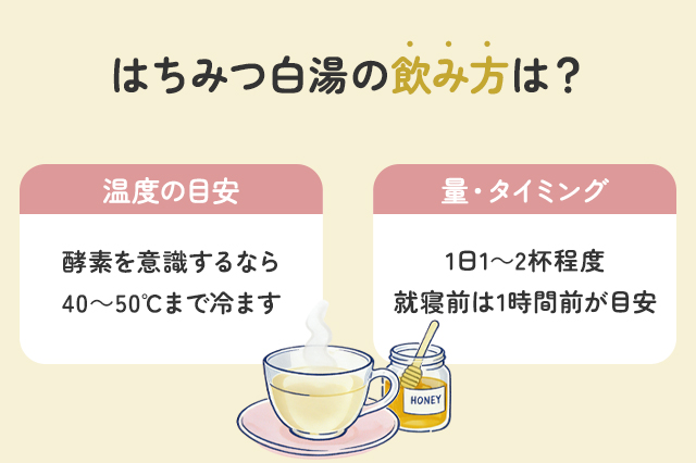 【保存版】はちみつ白湯の効果とは？おいしい作り方はある？