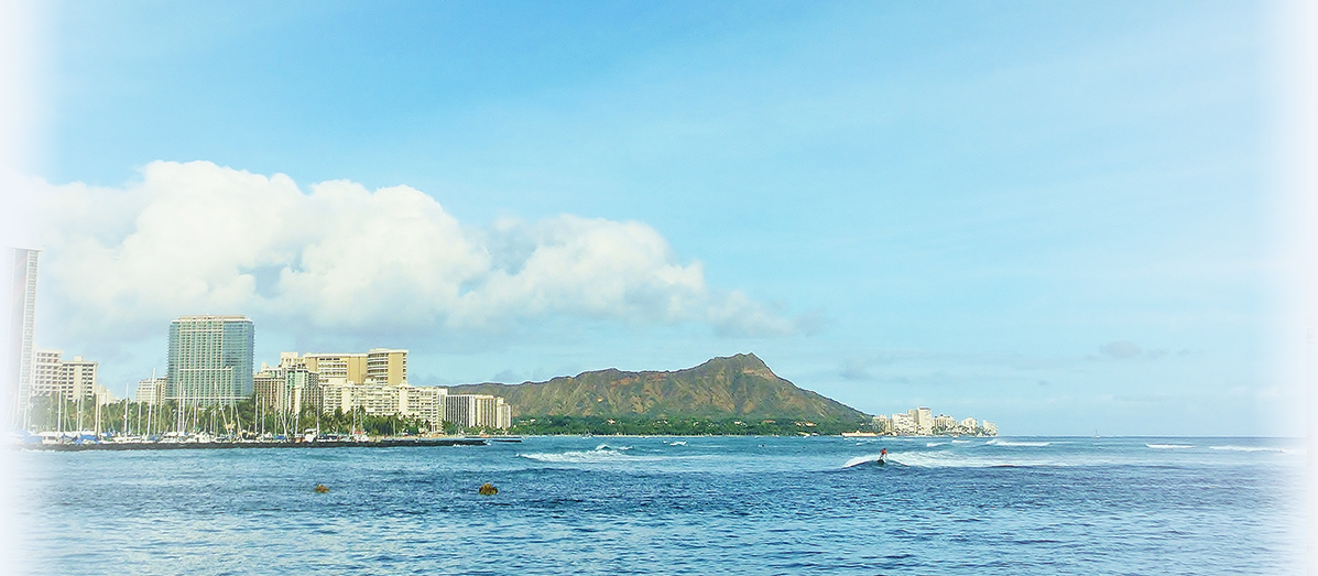ハワイの景色写真