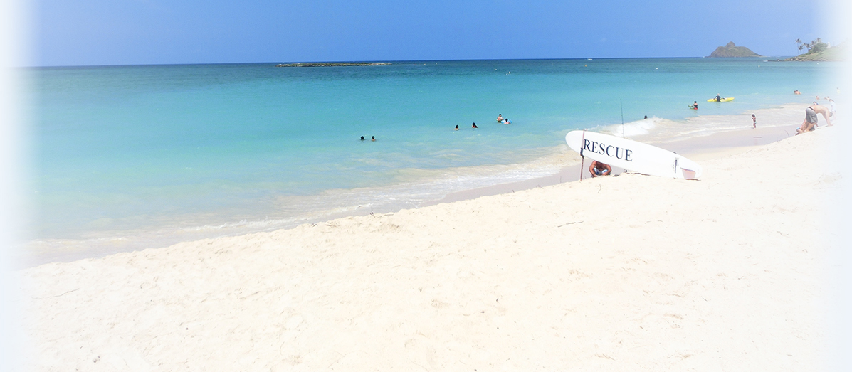 ハワイのビーチ写真