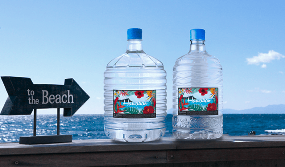 ピュアハワイアンウォーターのボトル